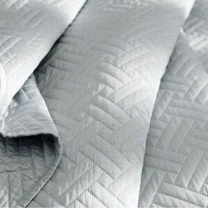 Bill & Branch Signature Basketweave Quilt Set - King/Cal King, Shore